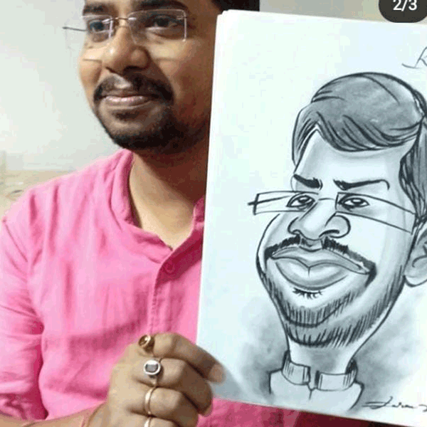 caricature artist for birthday party