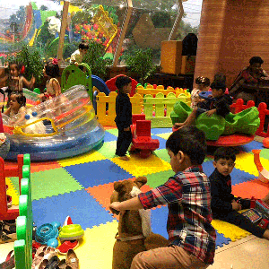 play area for parties