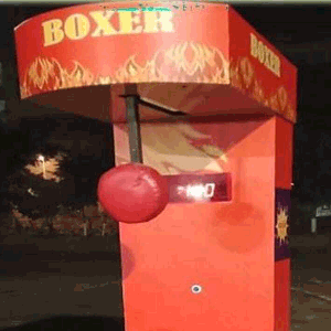 Arcade punching game on rent