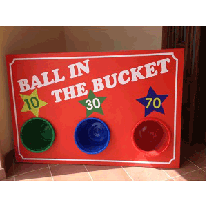 ball in the bucket for parties